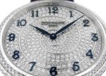 Patek Philippe - Cara Trava Diamond Ribbon Jewelry| PATEK PHILIPPE| 4978 / 400G-001| WG Diamond Clock Automatic Leather| Commissions| Middle Ages| - Image 8
