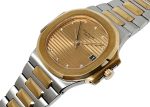Patek Philippe - Nautilus| PATEK PHILIPPE| 3800 / 001| YG / SS Champagne Clock Automatic Winding Bracelet| Commissions| Middle Ages - Image 2